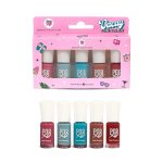 MyGlamm POPxo Makeup - Mini Nail Kit - Vacay - 15ml (Set of 5) | Glossy Nail Polish Set | Long Lasting & High Gloss Effect | Chip Resistant Nail Paints | Cruelty-free & Vegan