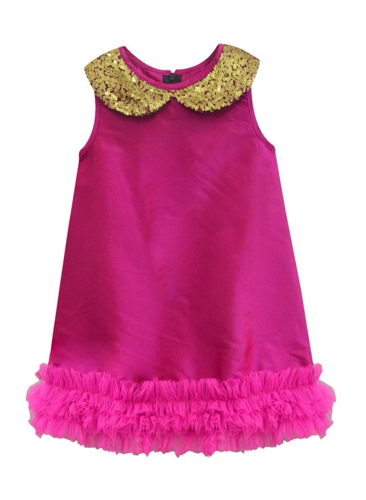 A.T.U.N. (ALL THINGS UBER NICE) Girl's A-Line Knee Length Dress