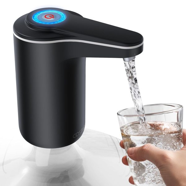 COSTAR Portable Wireless Water Pump - Automatic Dispenser with Removable Spout, USB Rechargeable Mini Pump for Bottles, Ideal for Drinking Water (k-3 pro) 20 Liter