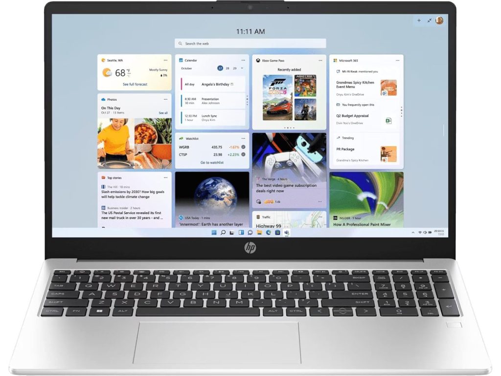 HP 255 G10 7000 Series AMD Ryzen 5 Quad Core 7520U 2.8Ghz Upto 4.3Ghz - (8 GB/512 GB SSD/Windows 11 / AMD Radeon Graphics) 255 G10 Thin and Light Laptop (15.6 inch, Matt Silver, 1.45 kg)