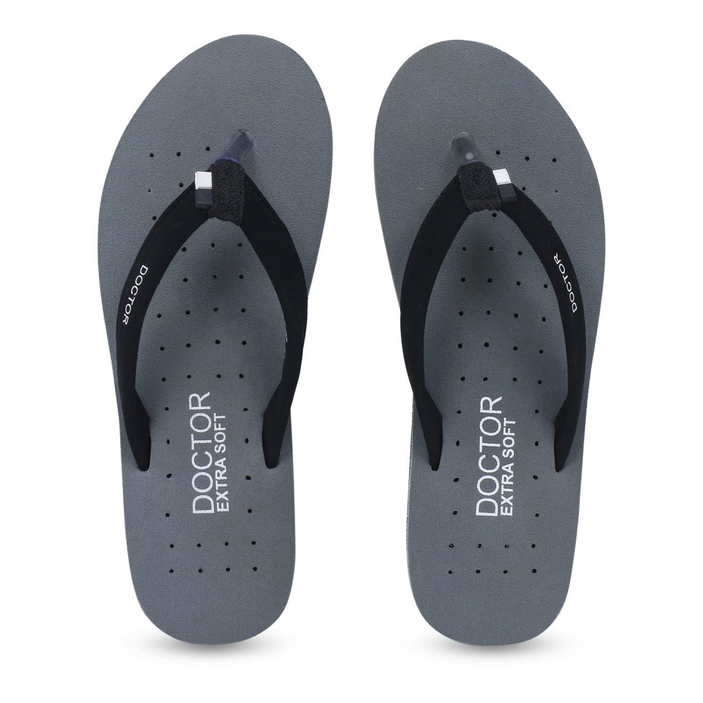 DOCTOR EXTRA SOFT House Slipper for Women's Care Dr Orthopaedic Super Comfort Fitting Flat Cushion Chappal Flip-Flop for Ladies & Girl’s