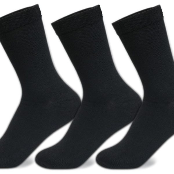 Supersox Regular Formal/Office Wear Socks for Women, Made With Breathable, Anti Odour & Moisture Absorbent Combed Cotton, Ideal Socks For Summer (Pack Of 3)
