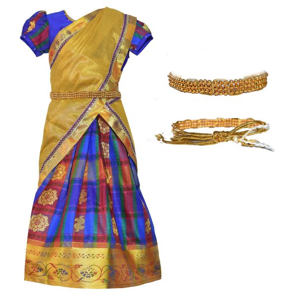 AMIRTHA FASHION Girls Traditional Lehenga Choli(AMFRHSB - $P)