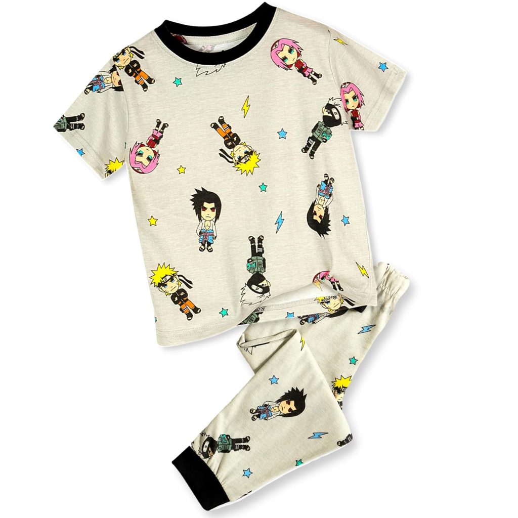 TuddyBuddy Boys & Girls Half Sleeves T-shirt & Lounge Pant Nightwear Set - 100% Cotton Jersey