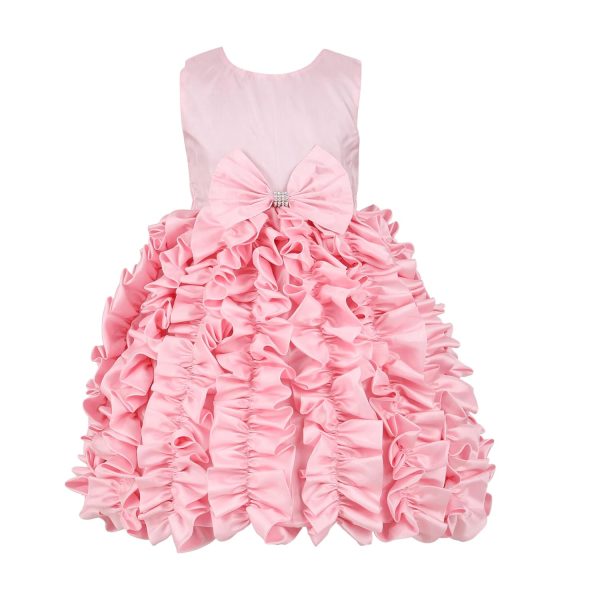 Fairy Dolls Baby Girls Knee Length Frill Dress