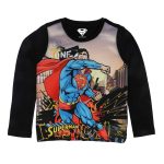 Superman by Wear Your Mind Boy's Plain Regular fit Long Sleeve Top (WB.SM.BTF018.2_Multi 4-5Y)