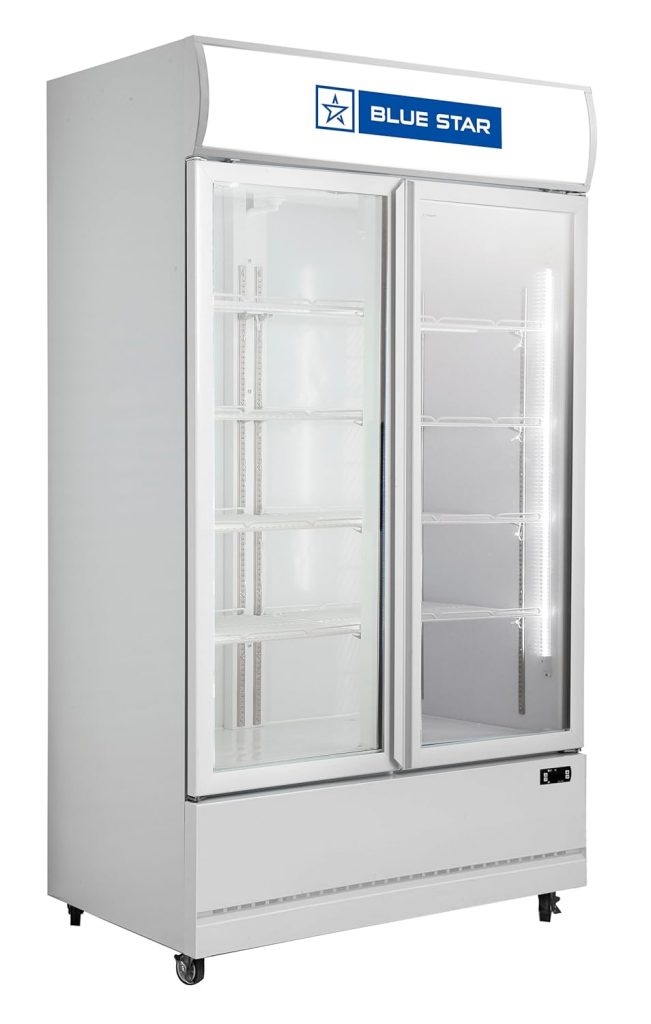 BLUE STAR VC800CD 730 Liter Double Door Visi Cooler
