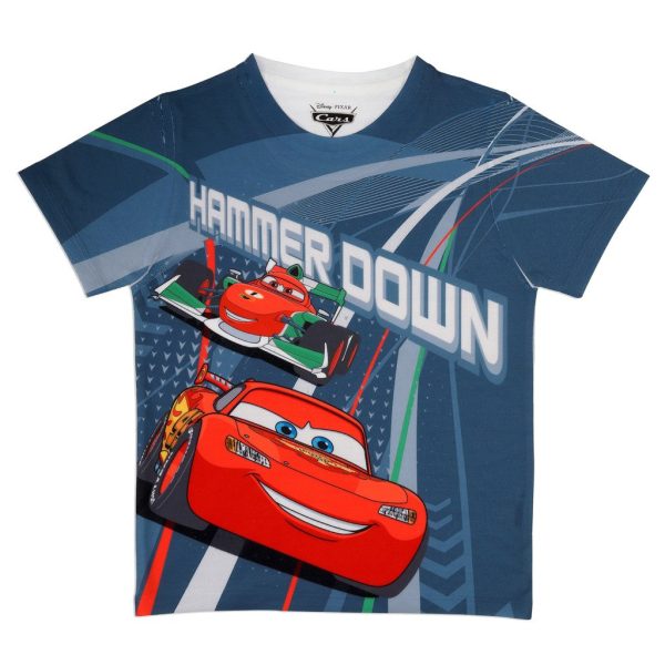 Cars Boy's Regular Fit Tshirt