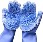 UrbanBite Hand Gloves for Kitchen Cleaning dish Washing Gloves Silicone Dishwashing Hands Vessel dishwasher wash utensil For Women Men House essentials for Bathroom Cleaning Pet Hair Care Car Washing