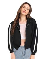 Fabricorn Women's Fleece Collared Neck Sweatshirt