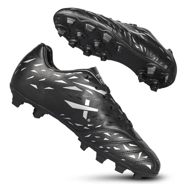 Vector X Kick-X Football Studs for Men/Sports and Athletic Footwear with TPU Sole, Synthetic Leather Upper/Textured Pattern/Comfortable Football Soccer Shoes