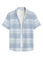 BULLMER Trendy Regular Fit Printed Causal Shirt for Men - Pack of 1