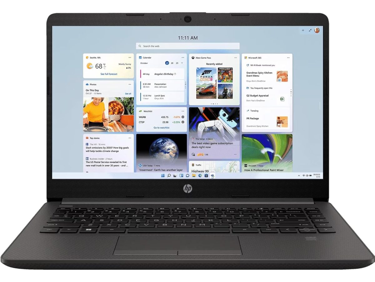 HP Laptop 240R G9 (2024), Intel Core i3 13th Gen 1315U - (16GB/512GB SSD/Intel UHD Graphics/Windows 11 Home) Thin and Light Business Laptop/14 (35.56cm)/Ash Grey/1.47 kg/MS Office 2021