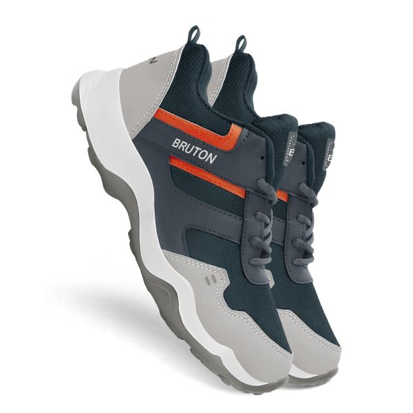 BRUTON EVA Lite Sport Shoes Running Shoes for Men- Grey