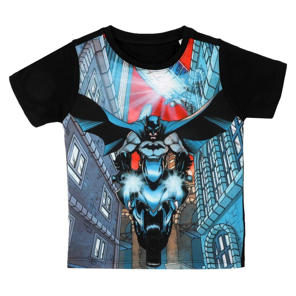 Batman by Wear Your Mind Boy's Regular Fit T-Shirt