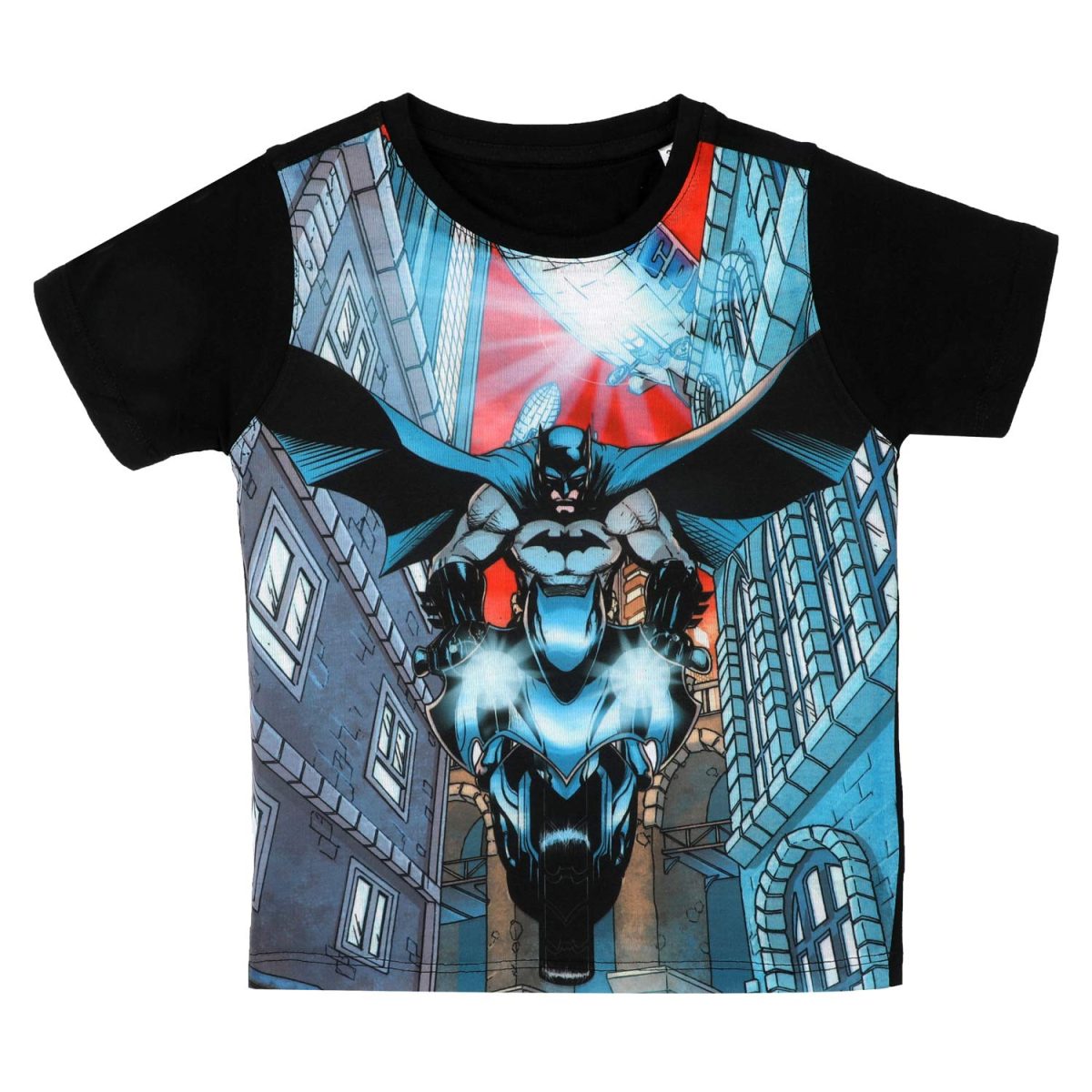 Batman by Wear Your Mind Boy's Regular Fit T-Shirt
