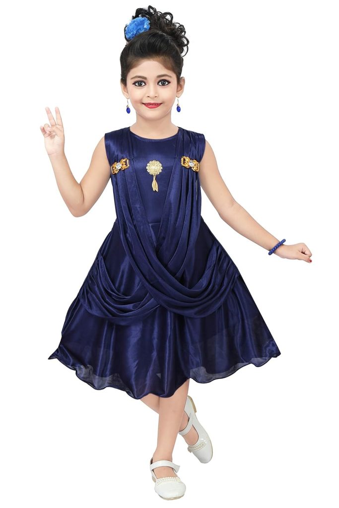 Chandrika Kids Midi Party Dress for Girls