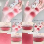 Gege Bear Milk Velvet Lip Glaze | Milk-Infused Matte Lip Gloss for Soft, Smooth Lips | 6 Shades with Plush Hydration | Long-Wearing Velvet Texture | Non-Sticky & Comfortable Formula (06# Lychee, 2.5g)