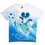 Mickey Mouse Family by Wear Your Mind Boy's Solid Regular Fit T-Shirt