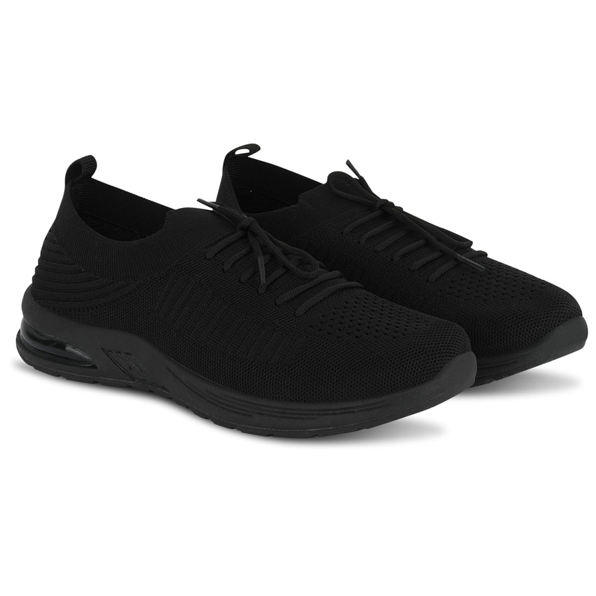 Lightweight Breathable Sports Sneakers for Women_Black Boot