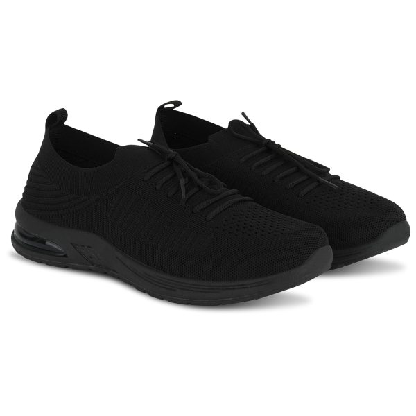 Lightweight Breathable Sports Sneakers for Women_Black Boot