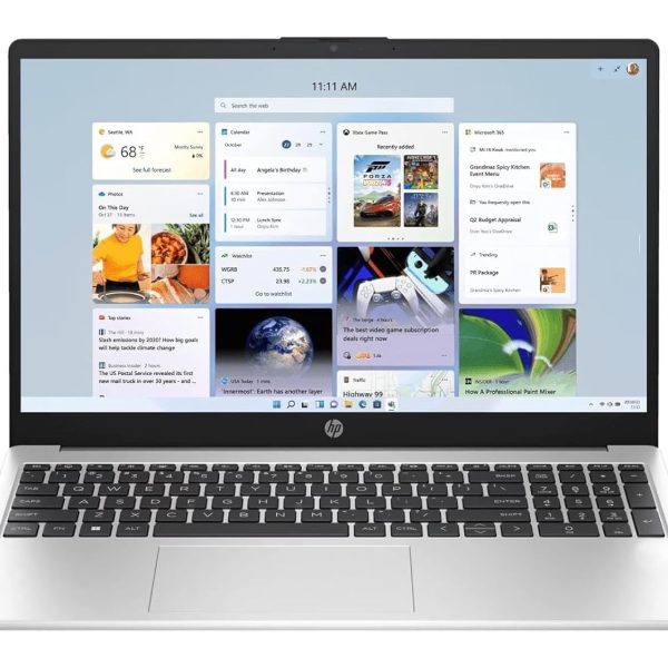 HP 255 G10, AMD Ryzen 3 7320U Quad Core -(8 GB/512 GB SSD/AMD Radeon Graphics/Windows 11) Thin and Light Business Laptop/15.6" HD Display/Turbo Silver/1.5 kg