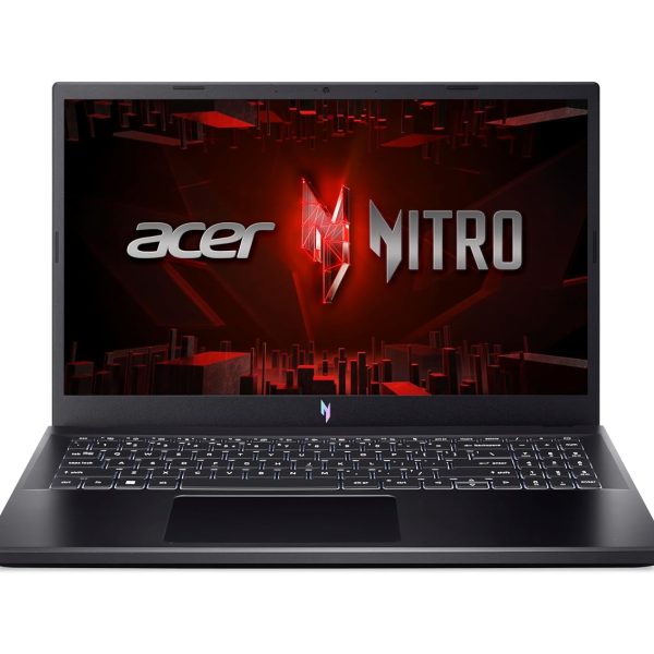 Acer Nitro V 15, Intel Core i7-13th Gen 13620H Processor, NVIDIA GeForce RTX 4050-6GB GDDR6(16GB DDR5, 512GB) IPS FHD, 15.6"/39.6cm, 165Hz,Win 11 Home,Obsidian Black, 2.1KG, ANV15-51, Gaming Laptop