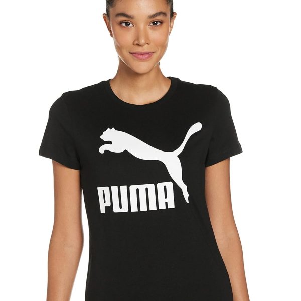 Puma Women's Printed Regular Fit T-Shirt