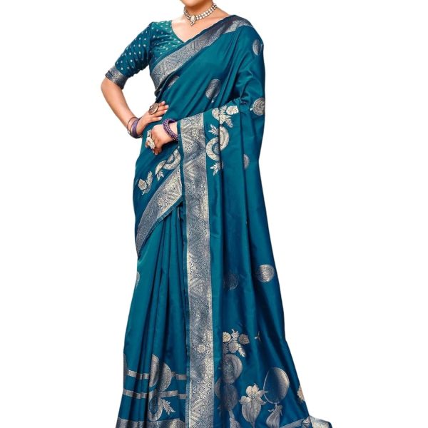 Leriya Fashion Saree | Women Saree | Cotton Silk Saree | Casual Saree For Women| Saree for Women | Silk Saree | Banarasi Saree