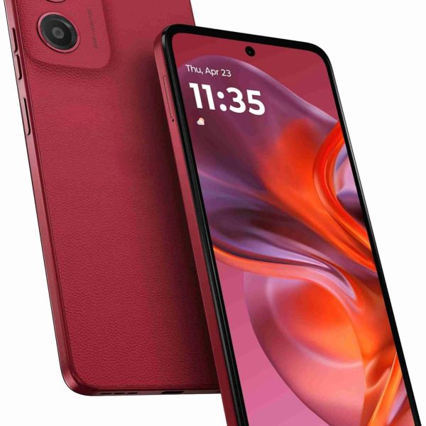 Motorola G05 4G (Plum Red, 4GB RAM, 64GB Storage)
