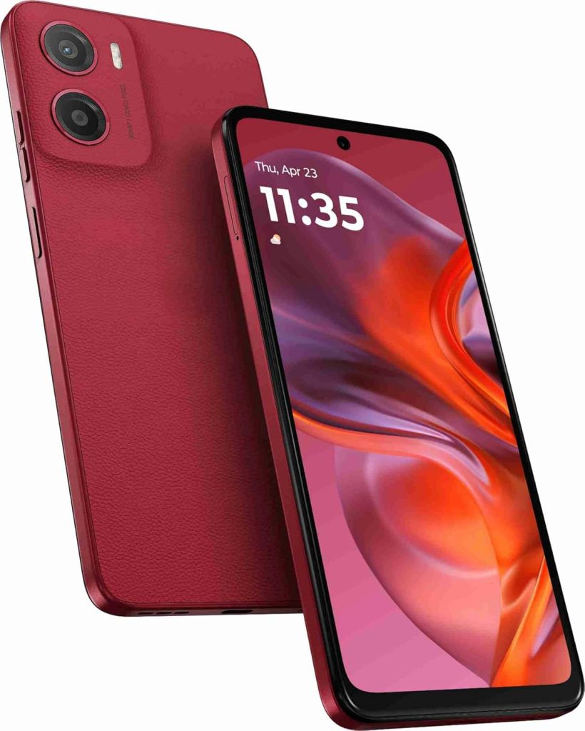 Motorola G05 4G (Plum Red, 4GB RAM, 64GB Storage)