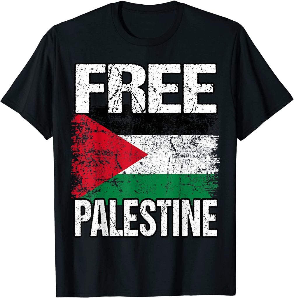 APSRA TRADER Free Palestine Unisex T-Shirt Men Women Fathers Day Mothers her him dad mom Son Daughter Birthday ds195 T-Shirt Cotton T-Shirt - Regular Fit, Printed T-Shirts for Men 3131