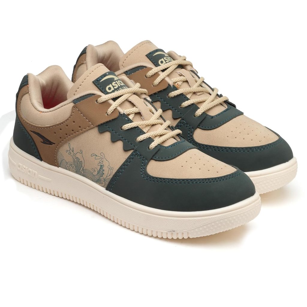 ASIAN Men's TARZAN-04 Casual Sneaker Shoes with Synthetic Upper Lightweight Comfortable Mid Top Sneaker Shoes for Men's & Boy's