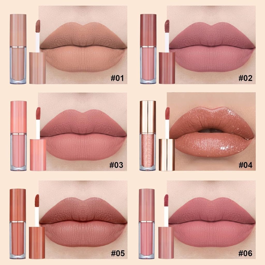 Swizhuda Handaiyan Lipstick Set of 12 Matte Velvet Mini Liquid Lipstick Set for Women