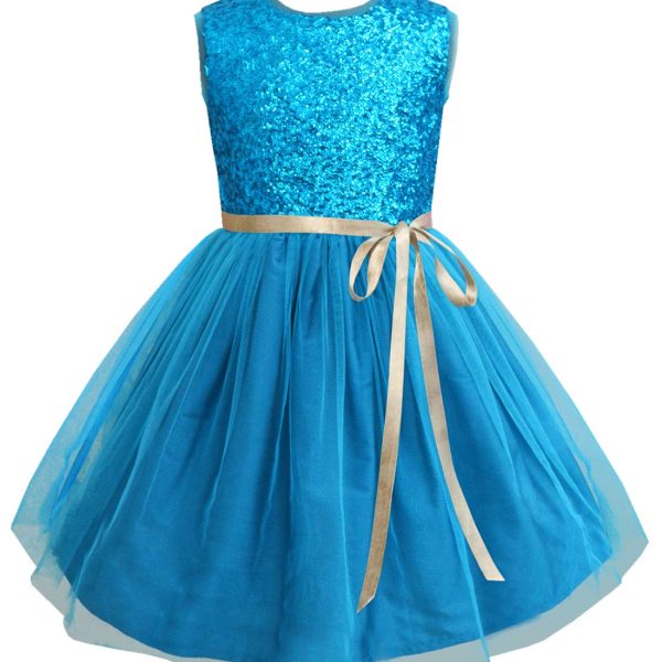 A.T.U.N. (ALL THINGS UBER NICE) Girl's Skater Knee Length Dress