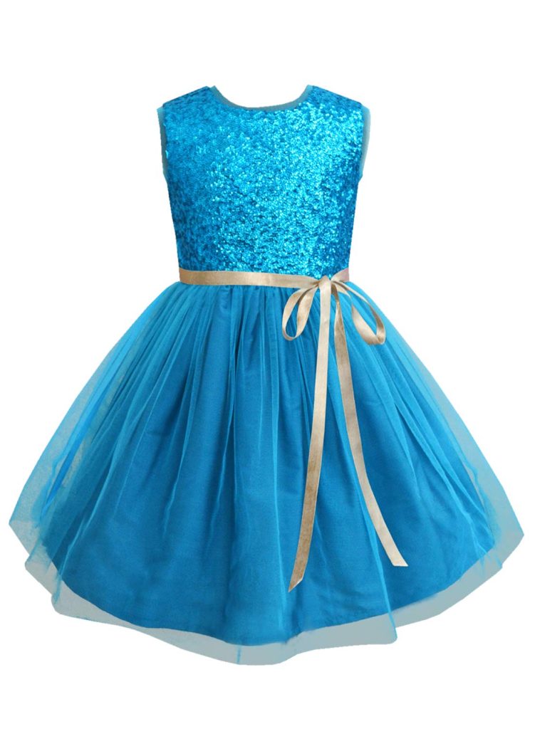 A.T.U.N. (ALL THINGS UBER NICE) Girl's Skater Knee Length Dress