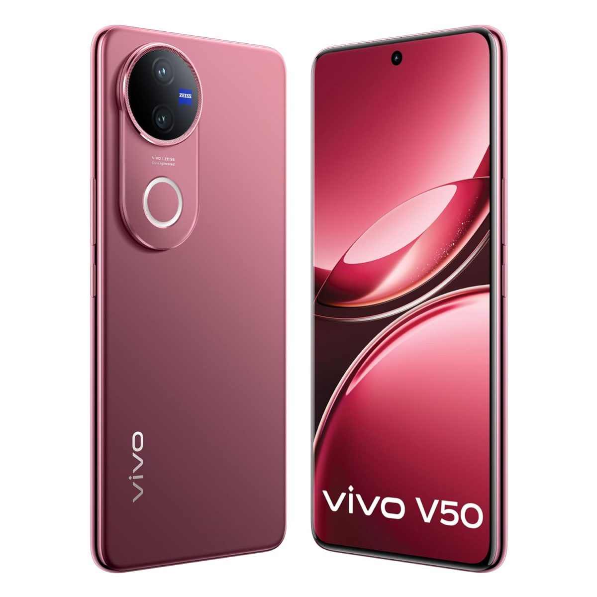 Vivo V50 5G (Rose Red, 12GB RAM, 512GB Storage) with No Cost EMI/Additional Exchange Offers