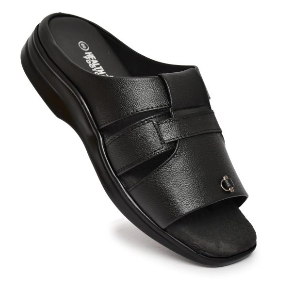 HEALTH FIT Extra Soft Diabetic & Orthopedic Slippers/Doctor Sole Chappal & Comfortable LightWeight Foortwear For Men's-702