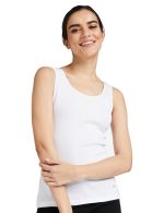 Enamor Women's Cotton Regular Fit Fabulous Inners E025 Stay New Tank Top