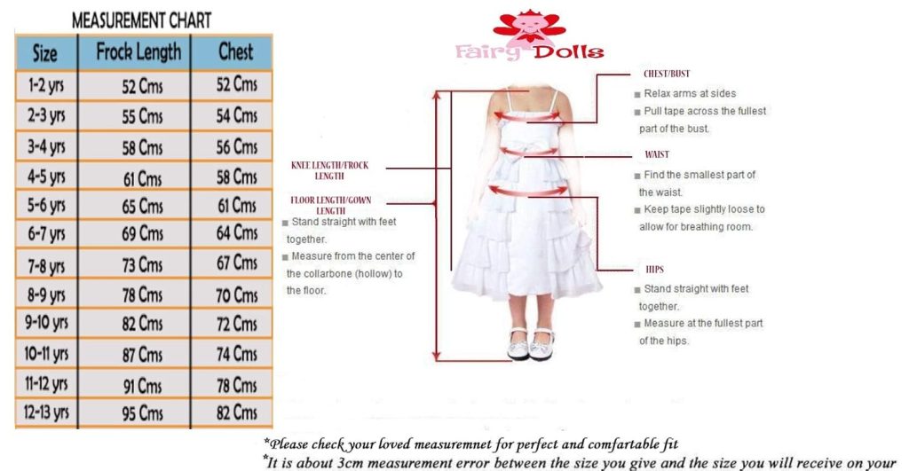 Fairy Dolls Baby Girl's Bubble Hem Knee Length Dress