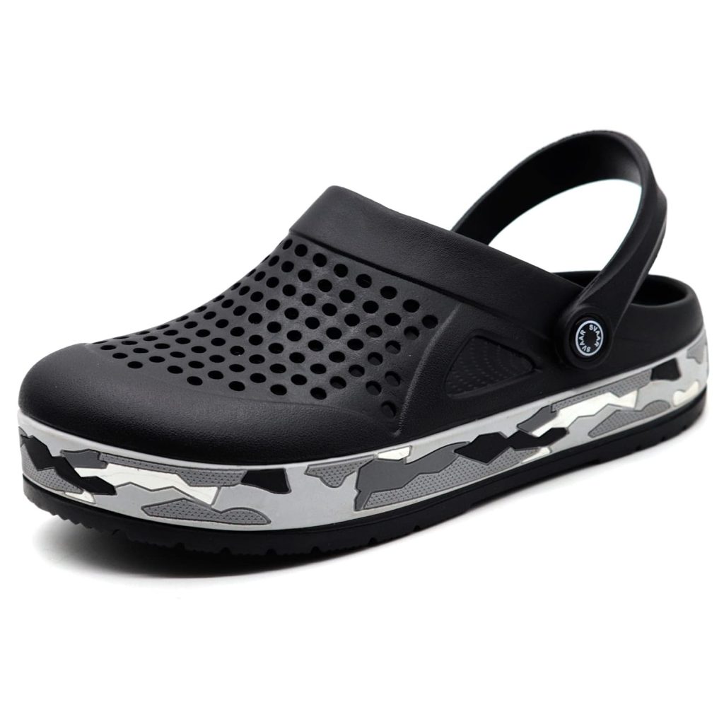 SVAAR Men's Super Stylish Clogs || Sandals with Adjustable Back Strap for Men