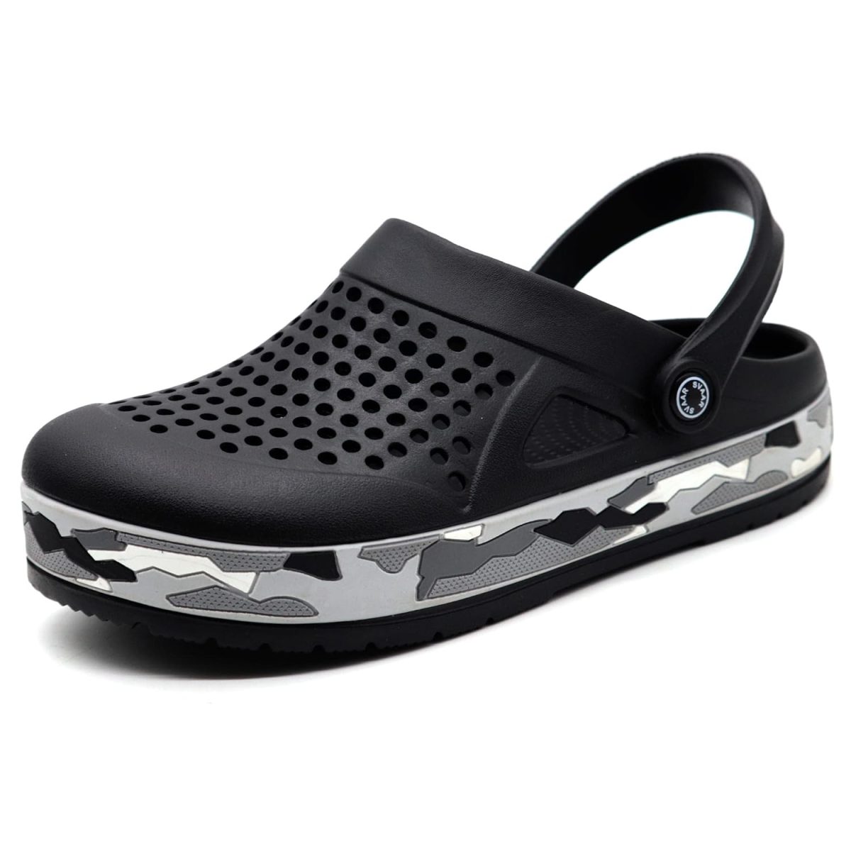 SVAAR Men's Super Stylish Clogs || Sandals with Adjustable Back Strap for Men