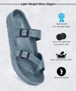 PARAGON EVK3408G Men Casual Sliders | Stylish Trendy Lightweight Water Resistant Slides | Casual & Comfortable Slippers | Everyday Use