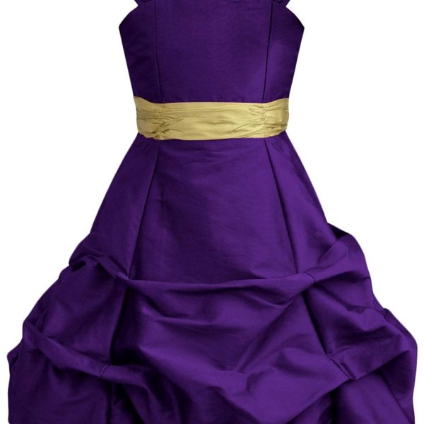 A.T.U.N. (ALL THINGS UBER NICE) Girl's Synthetic Bubble Hem Standard Length BGWN