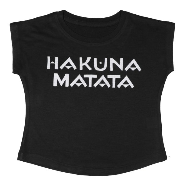 Lion King by Wear Your Mind Girl's Solid Regular Fit T-Shirt