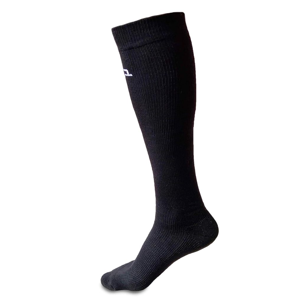 HEELIUM Bamboo Compression Socks & Sleeves For Men & Women | Odour Free & Superior Grip | Running, Cycling, Boosts Blood Circulation & Recovery