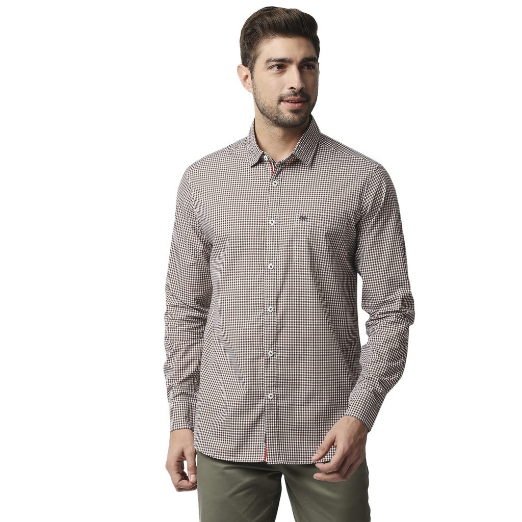 Thomas Scott Men's Cotton Regular Fit Shirt
