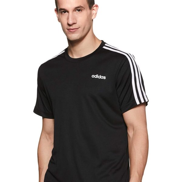 adidas Men's Striped Fitted T-Shirt