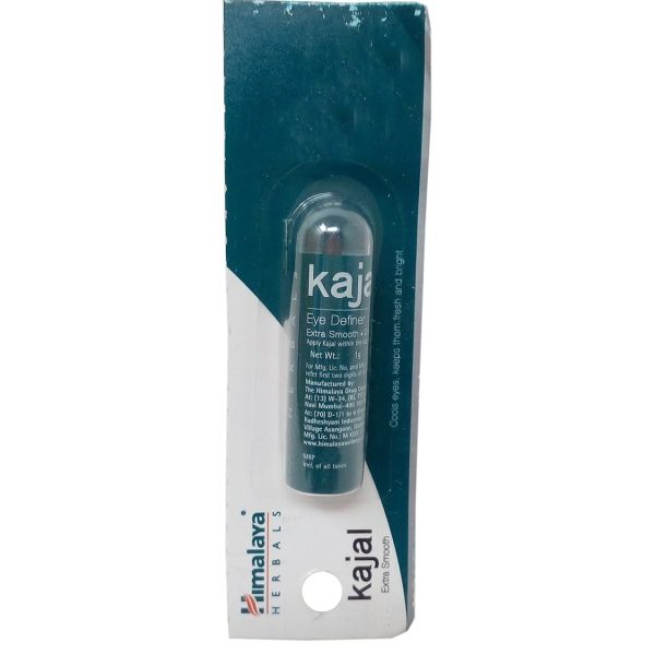 Himalaya Eye Kajal Pencil - Mini, 1G Pack, Black, Matte Finish