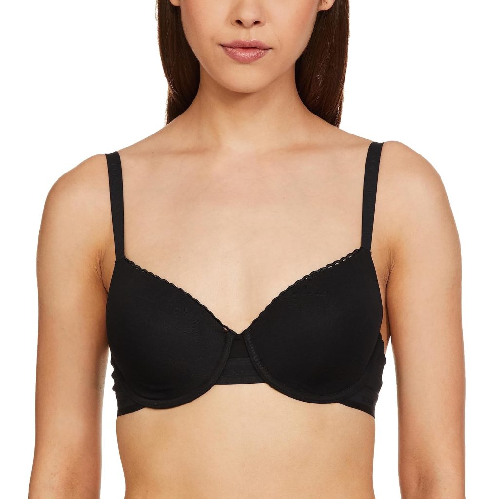 Marks & Spencer Body Womens Cotton Blend Padded Wired T-Shirt Bra